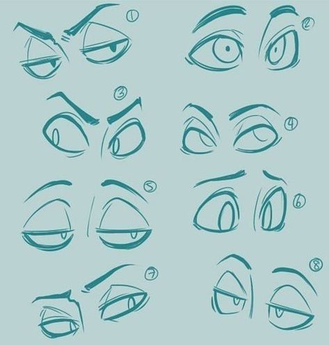 Different Types Of Eyes, Eyes Tutorial, Drawing Face Expressions, Drawing Eyes, 얼굴 그리기, Types Of Eyes, Drawing Faces, Drawing Expressions, 캐릭터 드로잉