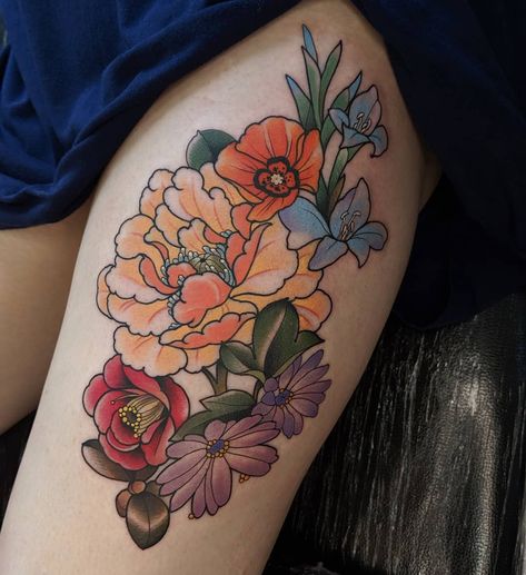 Meaningful Flowers, Tattooed Lady, Twin Tattoos, Melbourne Tattoo, Flower Tat, Cool Wrist Tattoos, Tattoo Themes, Mushroom Tattoos, Flash Tattoo Designs