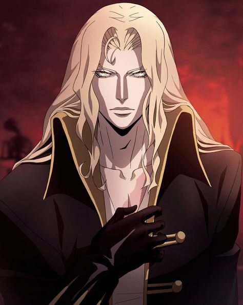 Dracula Castlevania, Castlevania Dracula, Castlevania Netflix, Alucard Castlevania, Castlevania Wallpaper, Castlevania Anime, Vampire Hunter, Long Blonde, Long Blonde Hair