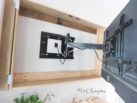 Diy Wall Mount Tv, Mounted Tv Cabinet, Hidden Tv Cabinet, Outdoor Tv Cabinet, Hanging Tv On Wall, Wall Mount Tv, Wall Mounted Tv Cabinet, Grass Weeds, Mount Tv