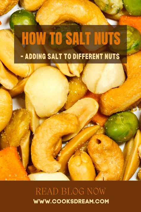 How To Salt Unsalted Nuts How To Make, Salted Nuts Recipe, Roasted Brazil Nuts Recipe, Unsalted Peanuts Recipes, How To Roast Nuts In The Oven, Salt Snacks, Roasted Nuts Recipe, Seasoned Nuts, Baking Nuts