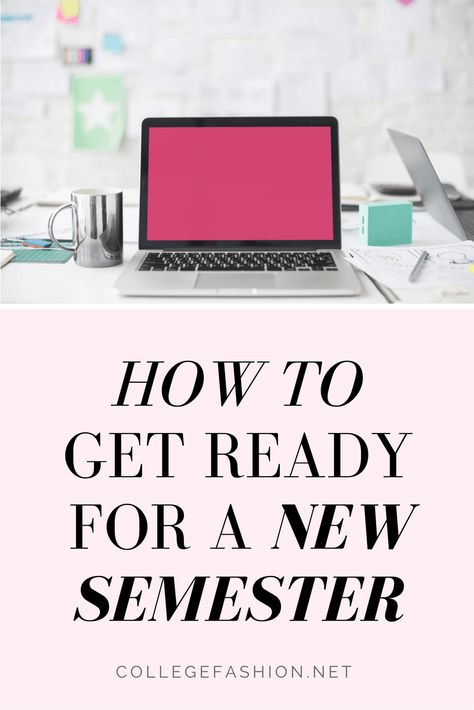 How to get ready for a new semester Things To Do Before School, Breakfast Ideas For Picky Eaters, College Test, Back To University, College Exams, Before School Starts, New Semester, College Student Hacks, College Resources