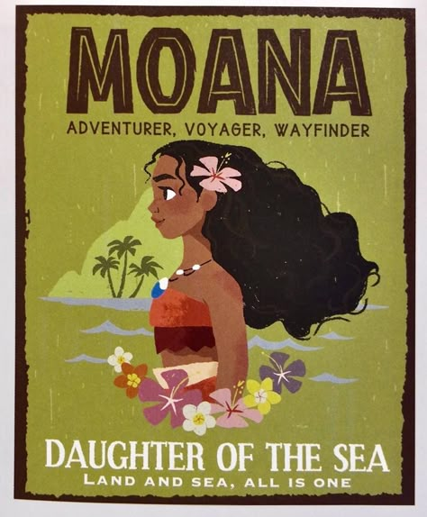 Moana Poster, Disney Picture Frames, Vintage Disney Posters, Disney Moana Art, Moana Movie, Things To Print, Disney Posters, Disney Collage, Disney Moana