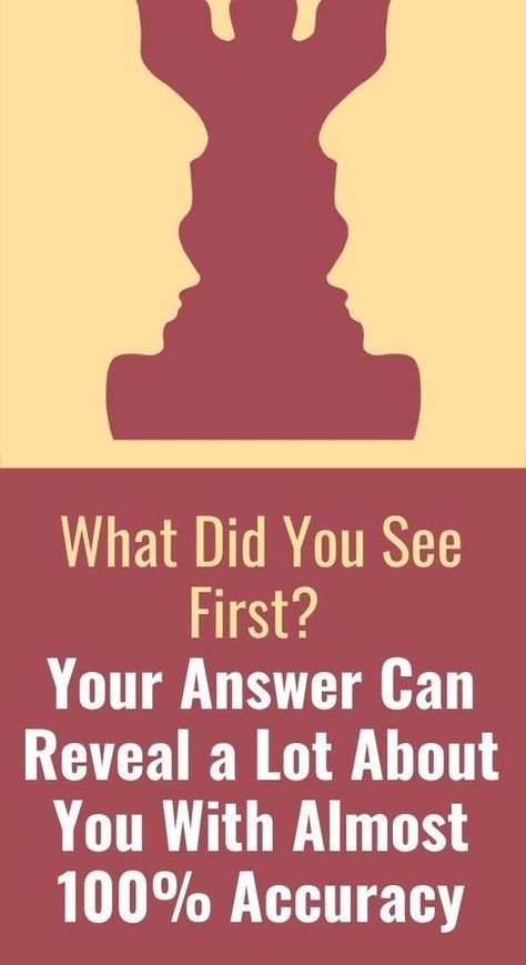 What Did You See First? Your Answer Can Reveal a Lot About You With Almost 100% Accuracy Personality Type Quiz, Personality Psychology, Deeper Life, Personality Quiz, What Do You See, Personality Types, Psychology, The 100, Canning