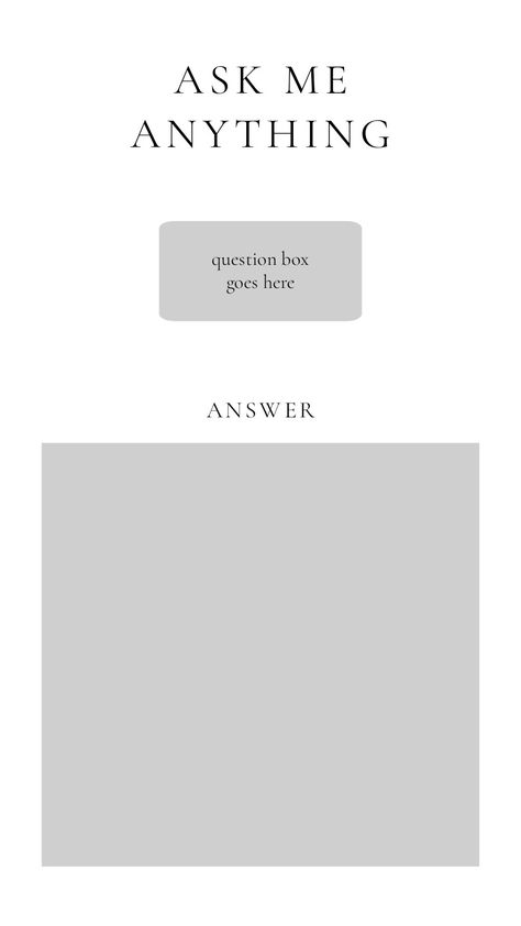 Ask Me A Question Instagram Story, Question Box Ideas Instagram, Question Box Instagram Story, Question Box Instagram, Ask Me Anything Instagram, Question Box, Instagram Ideas Post, Story Templates, Instagram Ideas