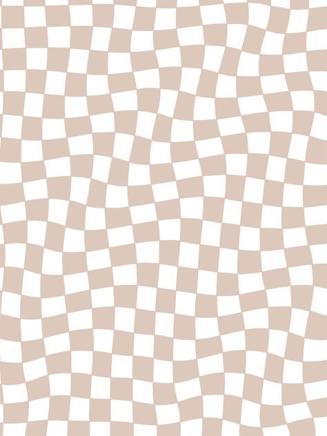 Checkers Aesthetic Wallpaper, Ipad Boho Wallpaper, Beige Wallpaper Print, Ipad Wallpaper Checkered, Cute Tan Wallpaper Aesthetic, Preppy Checkered Wallpaper, Iphone Wallpaper Checkered, Pretty Beige Aesthetic, Neutral Apple Watch Wallpaper