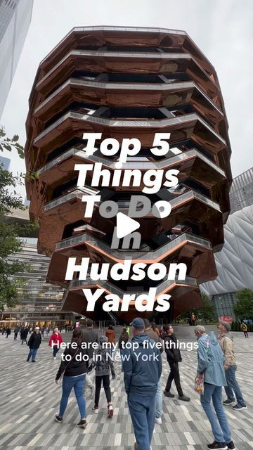 Jeffrey Harnish on Instagram: "Top 5 Things To Do in NYC’s Hudson Yards #nyc #travel #NewYork #HudsonYards #visitnyc #nybucketlist" Top Things To Do In Nyc, Hudson Yards Nyc, Hudson New York Travel Guide, Hudson Yards Nyc Photography, Hudson New York, Hudson Ny, New York Hudson River, Family Vacay, Hudson Yards