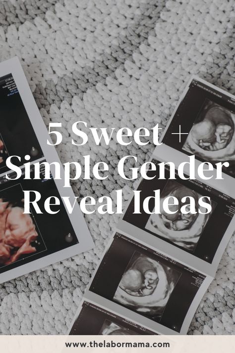 5 Ways to Keep Your Gender Reveal Sweet + Simple Simple Ways To Announce Gender, Simple Gender Reveals To Family, Cute Gender Announcement Ideas, Simple Reveal Ideas, Instagram Gender Reveal, Simple Gender Reveal For Grandparents, Gender Reveal Ideas Social Media, Cute Ways To Announce Gender, Announcing Gender To Family