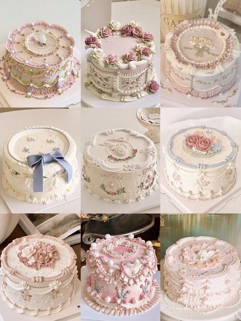 💕 Collection of Fancy Country French Vintage Fairy Cakes with a High-end Atmosphere

Happy Ending 🍰

#ShenzhenCake #GuangzhouCake #FoshanCake #PalaceStyleCake #VintageCake #RoyalIcingCake #VintagePalaceStyleCake #FrenchCake #VintageRoyalIcingCake, Victorian Cakes Vintage, Vintage Piping Cake, Victorian Sponge Cake Aesthetic, Vintage Piped Cake, Vintage Frilly Cakes, Royal Icing Cakes, French Cake, Fairy Cakes, Vintage Fairies