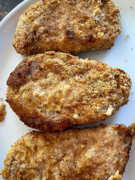 Air Fry Breaded Pork Chops, Air Fryer Pork Chops Boneless Breaded, Breaded Pork Chops Air Fryer, Air Fryer Breaded Pork Chops, Pork Chops Air Fryer, Frozen Tilapia, Center Cut Pork Chops, Juicy Pork Tenderloin, Breaded Pork Chops