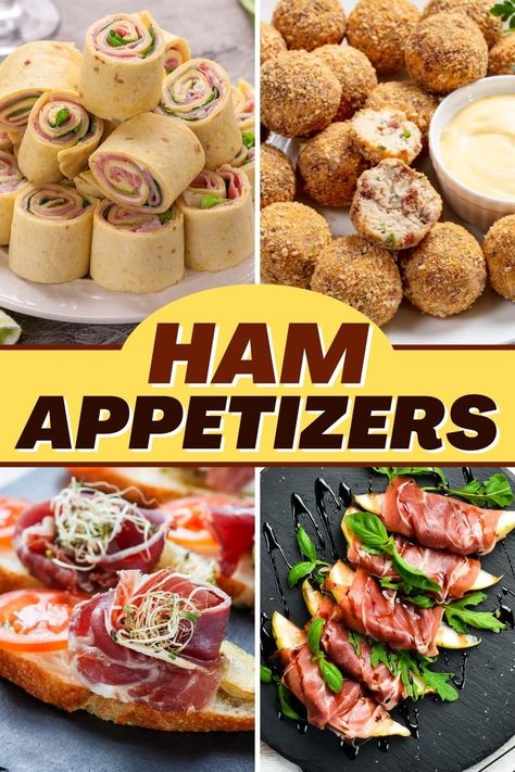 Ham Horderves Appetizers, Ham And Cheese Appetizers, Sliced Ham Appetizers, Ham Finger Food, Ham Snacks, Ham Snacks Appetizers, Appetizer Recipes With Ham, Ham And Cheese Rollups Appetizers, Appetizers With Sliced Ham