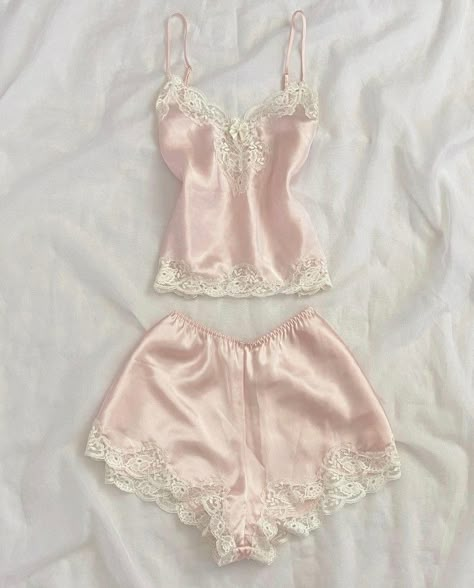 Cute Pjs, Cute Pajama Sets, Cute Sleepwear, Cute Pajamas, Girly Outfits, Dream Clothes, Victoria Beckham, Lingerie Set, Dream Wardrobe