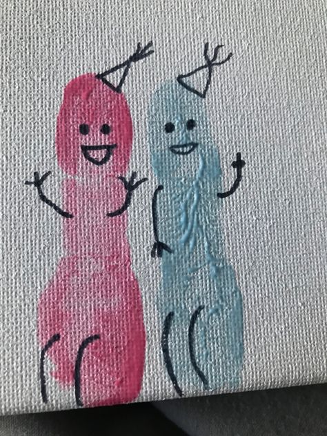 Painting Ideas Besties, Paintings For 3 Best Friends, Painting Idea With Friends, Canvas Ideas With Bestie, Fun Couple Painting Ideas, Best Friend Hand Painting Ideas, Cute Painting Ideas For Friends, Best Friend Canvas Painting Bff Hands, Cute Bestie Painting Ideas