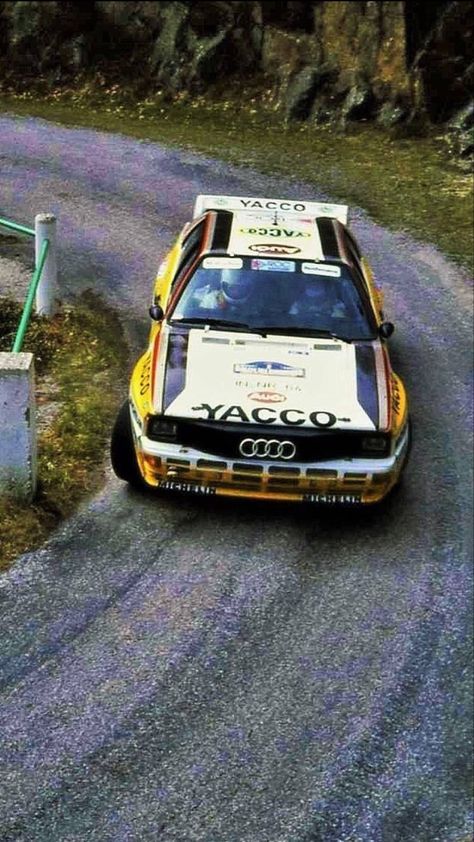 Retro Rally, Vintage Rally, Group B Rally, Controlled Chaos, Sport Aesthetic, Old Lorries, Sports Aesthetic, Rally Racing, Audi Sport