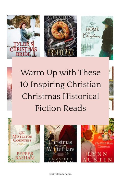 Experience the joy of Christmases from centuries ago with our captivating Christmas historical fiction books. Explore the era's charms and uncover timeless stories of love and faith. Christian Fiction Books For Women, Christian Historical Fiction Books, Christian Romance Books, Christmas Romance Books, Christian Historical Fiction, Best Christmas Books, Best Historical Fiction Books, Fiction Books To Read, Christian Fiction Books