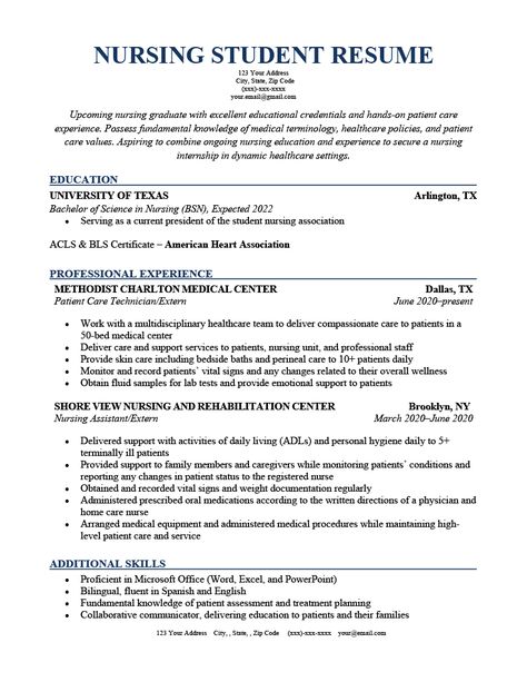 Medical Student Resume, Nursing Student Resume, Nursing Resume Examples New Grad, Student Nurse Association, Lvn School, Student Nurses Association, Nursing Portfolio, New Grad Nurse Resume, Student Resume Examples