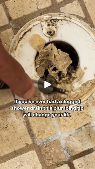 179K views · 1.4K reactions | Well that just saved someone $300 🙌🏻. Who knew we didn’t need to snake the drain 🤷🏻‍♀️😅😆

#Plumbersofinstagram #diy | Living On One Percent | Kevin MacLeod · Monkeys Spinning Monkeys Diy Drain Unclogger, Shower Drain Unclogger, Clean Shower Drain, Diy Drain Cleaner, Drain Unclogger, Clean Shower, Unclog Drain, Bathroom Drain, One Percent