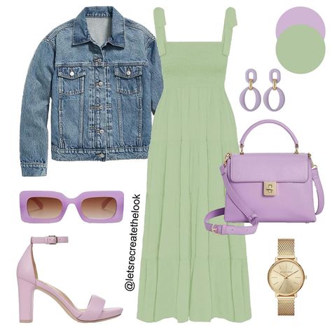 Mint Dress - 5 Outfit Ideas 🧚🏾 Mint is another color that is perfect for spring! Sharing five colors you can pair with mint. Which color combination is your favorite? Look in your closet and see which color combinations you can recreate using what you already own. Comment, ‘MINT’ for all the links🥰 Note: links are only sent if you already follow this account. #letsrecreatethelook #springstyle #casualstyle #elevatedcasual #outfitideas #styleinspo #styleinspiration #outfitinspo #outfitinspira... Outfit Ideas Everyday, Outfit Links, Mint Dress, The Outfit, Appreciate You, Airport Outfit, Minimalist Outfit, New Trends, Everyday Style