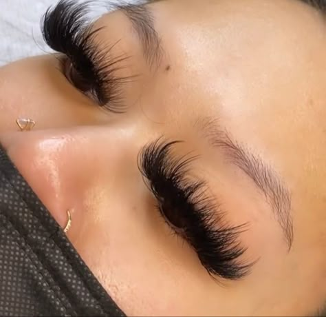 💐 pin posted by @misstrishlyn 🧚🏾‍♀️✨🦋 Wispy Mega Volume Lash Extensions, Mega Volume Lash Extensions, Bottom Lash Extensions, Lash Ideas, Natural Fake Eyelashes, Best Lash Extensions, Lashes Fake Eyelashes, Wispy Eyelashes, Big Lashes