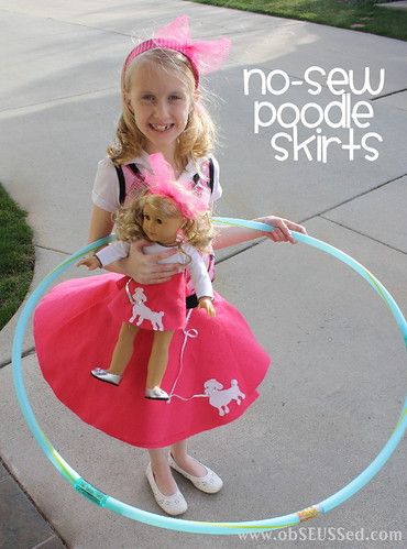 Poodle skirt costume