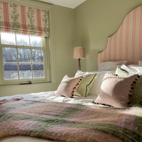 Roman Blinds Bedroom Ideas, Bedroom Blinds And Curtains, Dressing Table Cover, Passage Ideas, Piped Headboard, Linwood Fabric, Rattan Blinds, Roman Blinds Bedroom, Blinds For Bedroom