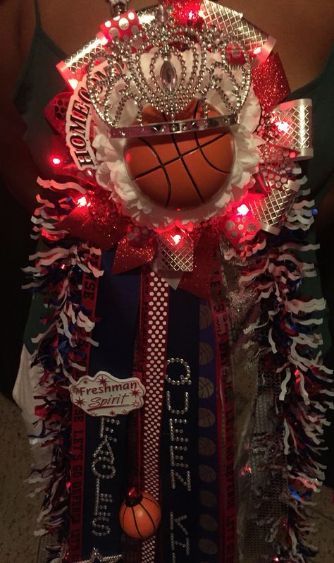 Basketball Homecoming Mum, Mum Ideas, Basketball Homecoming, Basketball Theme, Homecoming Mums, Halloween Wreath, Homecoming, Basketball, Gift Ideas