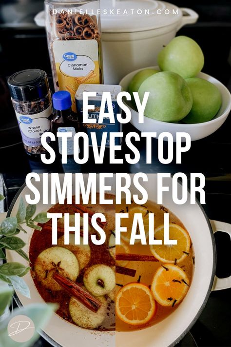 Fall Stovetop Simmer, Smell Hacks For Home, Diy Fragrance Oil, Fall Simmer Pot, Fall Potpourri, Fall Smells, Simmer Pots, Fall Pots, Simmer Pot Recipes