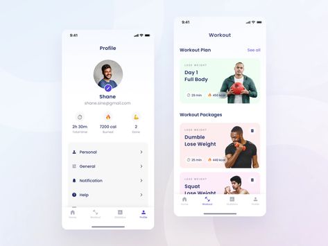 Profile Ui Web, Profile Page Ui Mobile, Profile Ui Mobile, Profile App Ui, Profile Ui Design, Creative App Design, Profile Ui, Profile App, Ui Portfolio