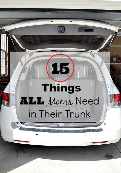 Here are some things you MUST have when you have kids!  Do you keep all these too? {pacifickid.net/} Van Organization, Mom Life Hacks, Car Organization, Mom Car, Crockpot Pork, Car Essentials, Organized Mom, Trunk Organization, Car Hacks