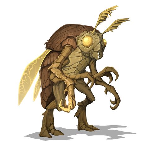 ArtStation - Root Cockroach, Olekzandr Zahorulko Cockroach Monster Art, Cockroach Character Design, Cartoon Template, Mythical Monsters, Monster Drawing, Rpg Characters, Creatures Art, Dnd Monsters, Art Brown