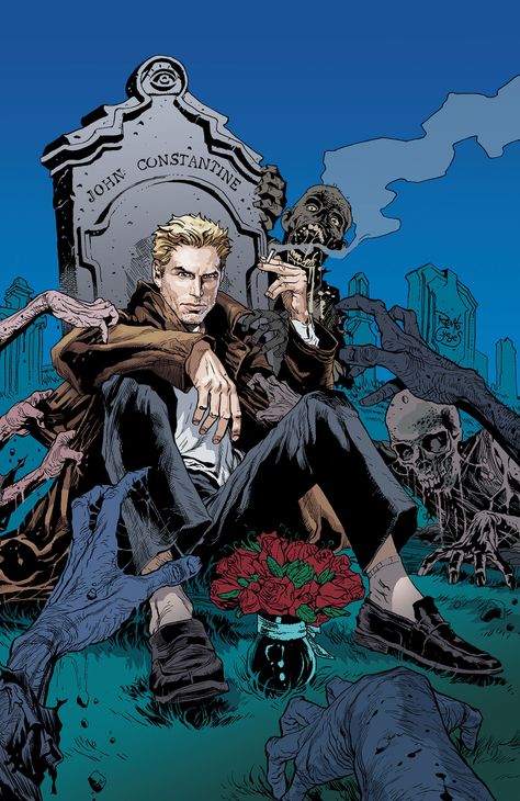 CONSTANTINE #1 | DC Comics - Grave Constantine Comic, Constantine Hellblazer, Justice League Dark, John Constantine, Arte Dc Comics, New 52, Ms Marvel, Comic Collection, Dc Characters