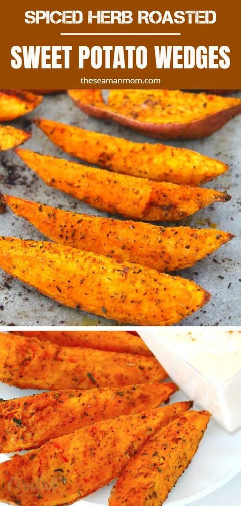 Alternative To Chips, Roasted Sweet Potato Wedges, Spicy Sweet Potato Fries, Vegan Potatoes, Baked Sweet Potato Wedges, Healthy Chip Alternative, Homemade Sweet Potato Fries, Sweet Potato Recipes Fries, Potato Wedges Baked