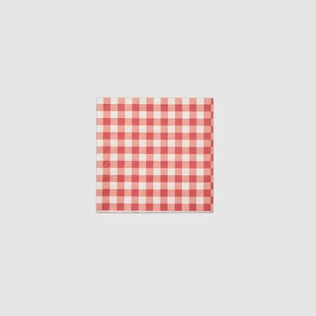 Summer Picnic Cocktail Napkins Tutti Frutti Party, Farm Themed Party, Gingham Napkins, Candle Party Favors, Summer Garden Party, Napkin Design, Colorful Fruit, Picnic Party, Red Gingham