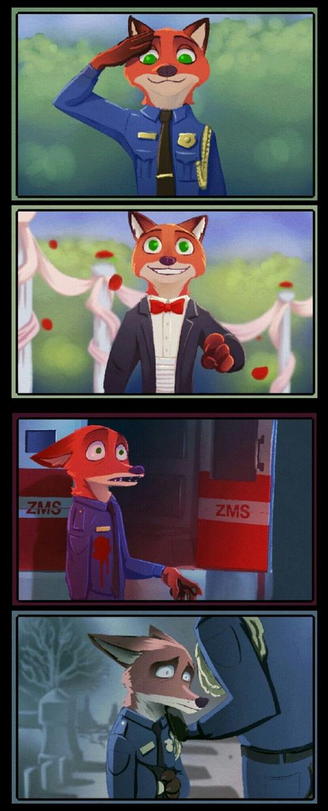 Zootopia Fanart, Zootopia Comic, Workplace Culture, Zootopia Art, Life Worth Living, Nick And Judy, Nick Wilde, Disney Zootopia, 다크 판타지