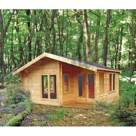 Tiny Log Cabins, Chattahoochee National Forest, Corner Summer House, Small Cabin Plans, Small Cabins, Small Tiny House, Cabin House Plans, Tiny Cabins, Tiny Cottage