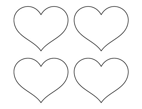 Printable medium heart pattern. Use the pattern for crafts, creating stencils, scrapbooking, and more. Free PDF template to download and print at http://patternuniverse.com/download/medium-heart-pattern/. Kirigami Patterns, Heart Shapes Template, Printable Heart Template, Shape Coloring Pages, Fish Coloring Page, Heart Stencil, Shrink Art, Valentines Day Coloring, Valentines Patterns