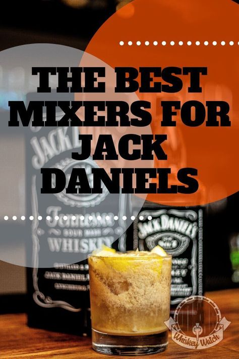 Who doesn't love Jack Daniels? Well, we do and here is our list of the best mixers for Jacks, so get to drinking and check out the list here! #whisky #whiskey #bourbon #scotch Jack Daniels Mixed Drinks, Jack Daniels Recipes, Jack Daniels Cocktails, Jack Daniels Drinks, Easy Sangria, Whiskey Drinks Recipes, Cocktail Recipes Whiskey, Whiskey Recipes, Whisky Cocktails