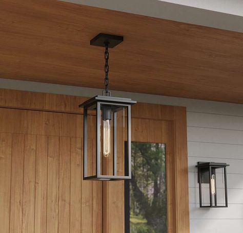 The Cole Outdoor Collection | Lights.com Porch Pendant Light, Mission Style Lighting, Outdoor Pendant Lighting, Lighting Wall, Outdoor Light Fixtures, Mission Style, Outdoor Pendant, Outdoor Hanging Lights, Post Lights