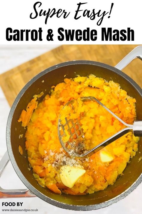 Carrot Mash Recipes, Root Vegetable Mash, Carrot And Swede Mash, Sweet Potato Carrot Mash, Swede And Carrot Mash, Carrot And Potato Mash, Swede Recipes, Irish Recipes Traditional, Mash Recipe