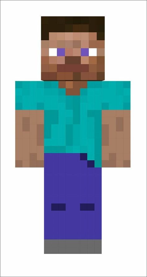 Minecraft Steve Drawing, Minecraft Figures, Minecraft Items, Minecraft Beads, Diy Rocket, Minecraft Images, Minecraft Drawings, Minecraft Pictures, Minecraft Steve