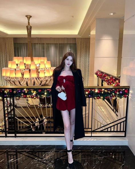 Date Night Outfit Korean, Korean Night Outfit, Penthouse Outfit, Ulzzang Black, Cute Outfits Korean, Date Night Outfit Dress, Outfits 30s, Dress Date Night Outfit, Date Night Outfit Classy