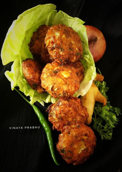 Cabbage Pakora Recipe – Vinaya's Culinary Delights Cabbage Pakora, Pakora Recipe, Cooking Products, Pakora Recipes, Small Potato, Veggie Food, Tea Time Snacks, Sunday Lunch, Indian Snacks