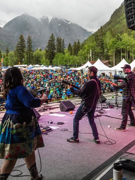 Telluride Bluegrass Festival, 20s Life, Festival Planning, Lyons Colorado, Bluegrass Festival, Europe Tour, Mountain Music, Festival Camping, Folk Festival