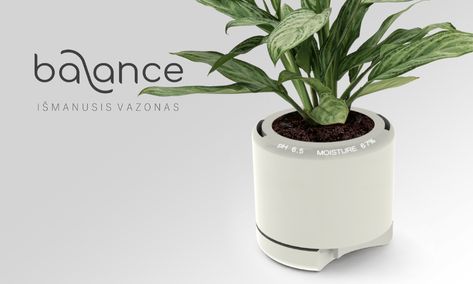 Landscape Planters, Robot Project, Succulent Garden Indoor, Flower Pot Design, Sketchbook Pro, Smart Garden, Planter Design, Id Design, Plant Vase