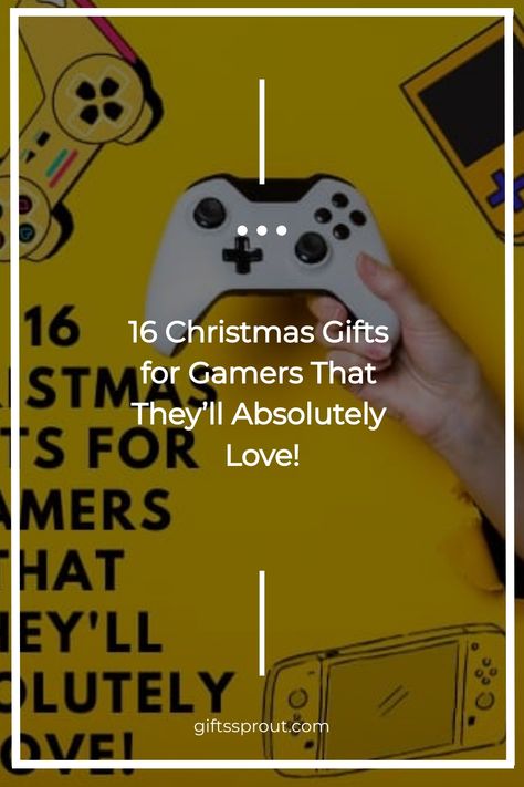 16 of the best gamer Christmas presents that will make any gaming enthusiast jump for joy this holiday season! Gifts For Gamers, Jump For Joy, Jumping For Joy, Gamer Gifts, Christmas Presents, Holiday Season, Gaming, Christmas Gifts, Gift Card