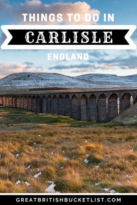 From the medieval castles steeped in history to fun museums for the whole family to tasty trendy restaurants, here are the best things to do in Carlisle! #Carlisle #CarlisleGuide #CarlisleTravel #England #VisitEngland Carlisle England, Medieval Castles, Hiking Europe, Europe Photography, Visiting England, European Destinations, Slow Travel, Seaside Towns, England Travel