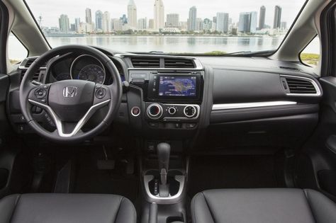 2015 Honda Fit interior front Honda Fit Interior, 2016 Honda Fit, 2015 Honda Fit, Subcompact Cars, Honda Cars, Honda Fit, Car Review, St Louis, Used Cars