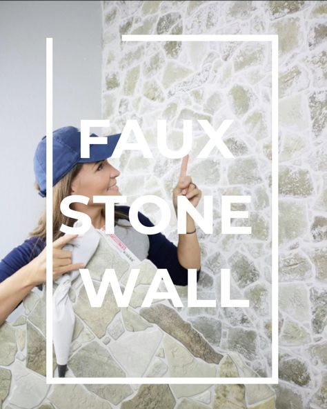 Pvc Stone Wall Panels, Stone Paneling Wall, Faux Limestone Wall, Faux Rock Wall Interior, Limestone Wall Interior, Back Hallway Ideas, Diy Faux Stone Wall, Faux Stone Backsplash, Faux Stone Wall Interior