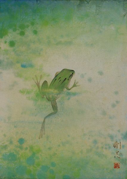 http://www.pixiv.net/member_illust.php Asian Prints, Frog Tattoo, Frog Frog, Frog Illustration, Frog Pictures, Jellyfish Art, Frog Art, Tree Frogs, Frog And Toad