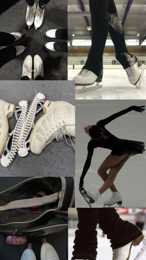 Figure Skating Funny, Skater Core, Skating Pictures, Figure Ice Skates, Skating Shoes, Figure Skating Outfits, Skate 3, Ice Skating Outfit, Skating Aesthetic